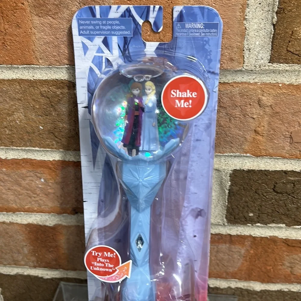 Disney Frozen II Sisters Snow Scepter Musical Wand Plays Into the Unknown - Picture 3 of 3